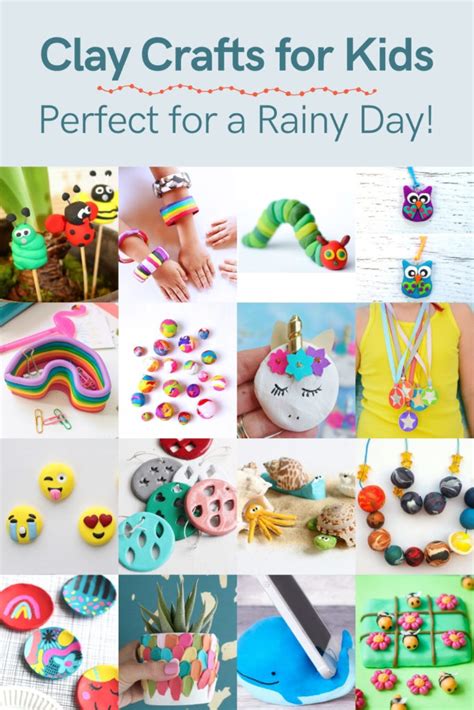 Clay Crafts for Kids: Perfect for Rainy Day Fun - DIY Candy