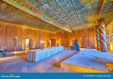 The Interior of Golden Room of Hohensalzburg Castle, Salzburg, Austria ...