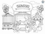 Baby Circus Animals Coloring Pages sketch template