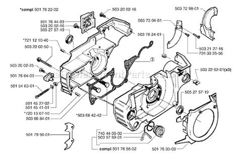 Husqvarna 55 Rancher EPA (2000-05) Chainsaw schematics Page D ...