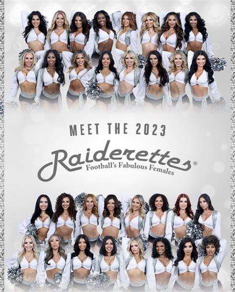 Raiderette Daily on Twitter: "Meet the 2023 Las Vegas Raiderettes!! 🤍 #RaiderNation | #Raiderettes"