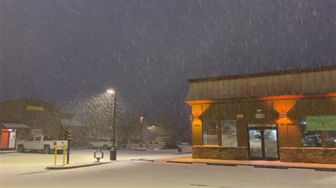 Rare Thundersnow Seen In Arizona - Videos from The Weather Channel