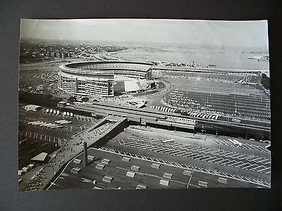 Real Photo ~ Original Aerial View of Shea Stadium ~ 1964 New York World ...