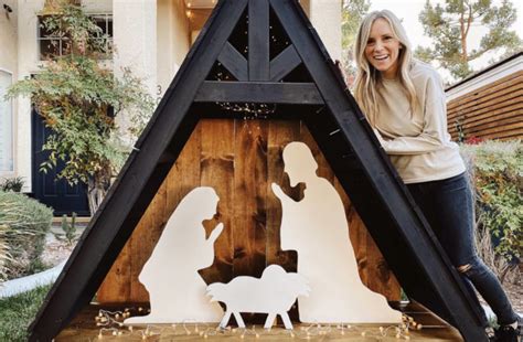 DIY Nativity Scene - Angela Rose Home