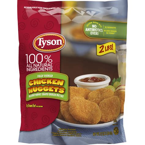 Tyson® Fully Cooked Chicken Nuggets, 32 oz. (Frozen) - Walmart.com ...