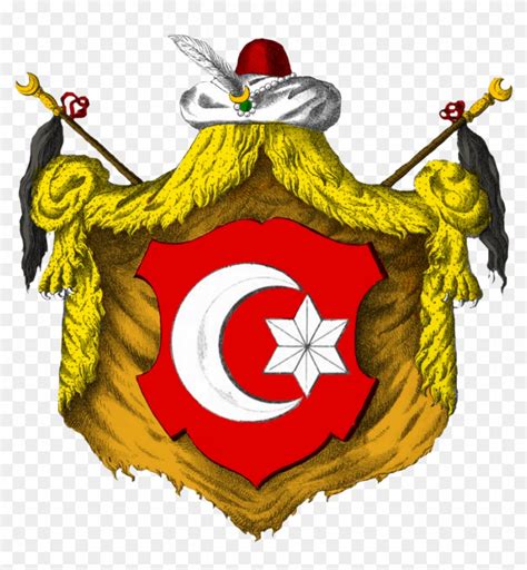 Coat Of Arms Of Ottoman Empire 1870 - Ottoman Coat Of Arms Png ...