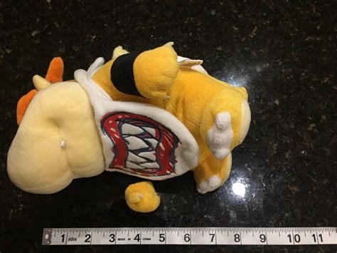 Super Mario Sitting Bowser Koopa Jr. 7" Plush Stuffed Animal EUC ...