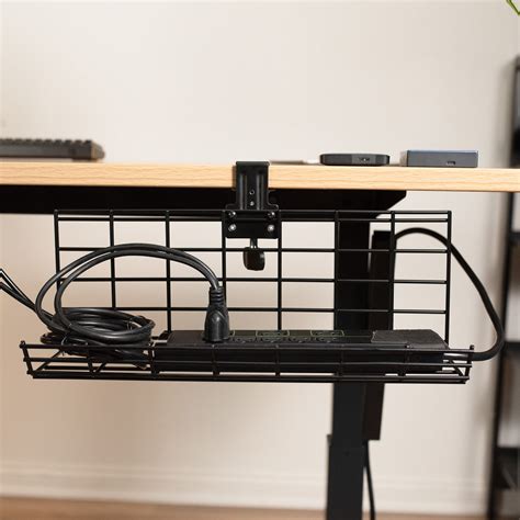 Clamp-on Cable Management Racks – VIVO - desk solutions, screen mounting, and more