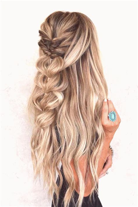 Twisted Half Updo With Braids in 2020 | Long hair styles, Hair, Wedding hairstyles for long hair