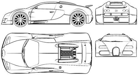 police bugatti chiron outline clipart - Clipground