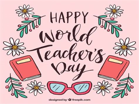 Happy World Teachers' Day! 30+ posters, quotes, wishes and images to share with your teachers ...