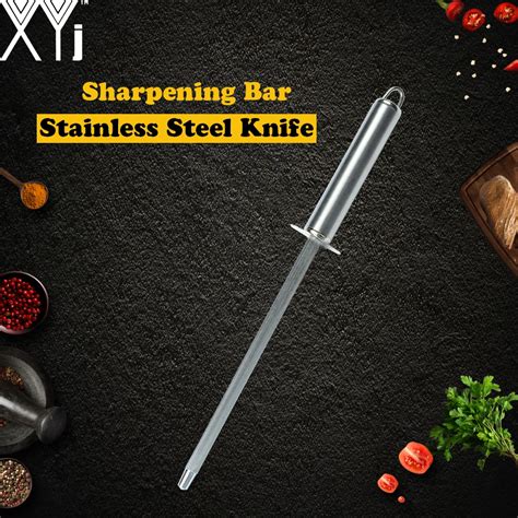 XYj Kitchen Knife Sharpener Carbon Steel Stainless Steel Sharpening Tool For Kitchen Stainless ...