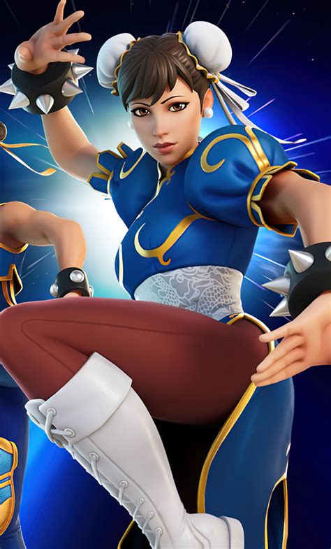 1280x2120 Chun Li Street Fighter Fortnite 2021 4K iPhone 6+ ,HD 4k ...