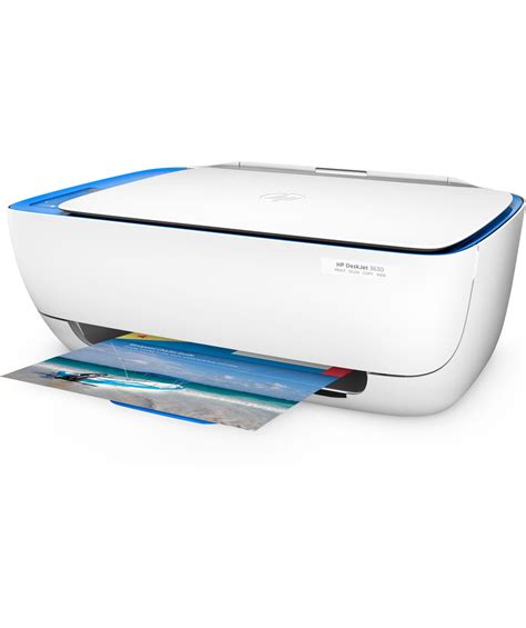 HP DeskJet 3630 Series All in One Wireless Printer (Renewed) (Blue) - Walmart.com