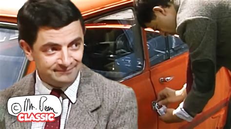 Don't Forget To Lock The Car, Mr Bean! | Mr Bean Funny Clips | Classic Mr Bean - YouTube