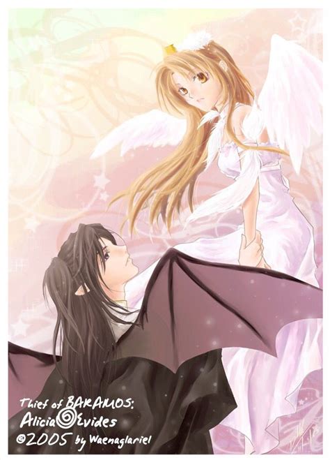 Pin by Nathaniel Spiewak on Angel and Demon love | Anime angel girl ...