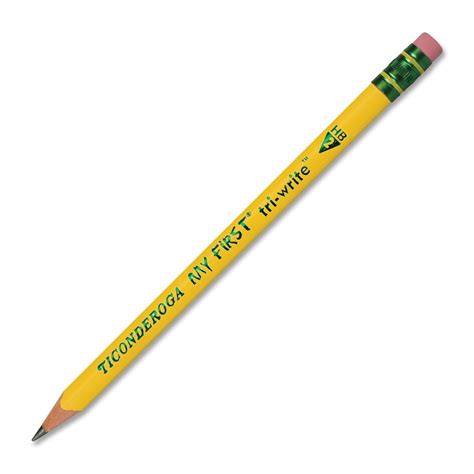 Dixon Ticonderoga My First Tri-Write Triangular #2 Pencils, Primary ...