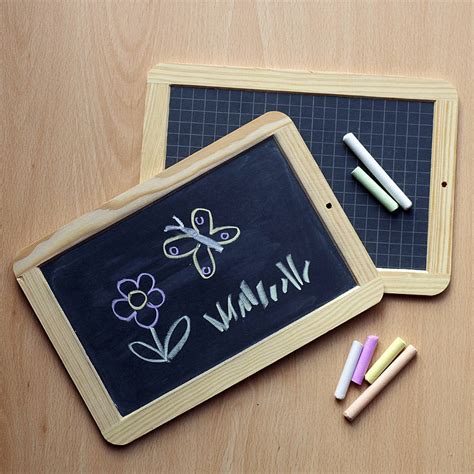 traditional slate chalkboard by artful kids | notonthehighstreet.com