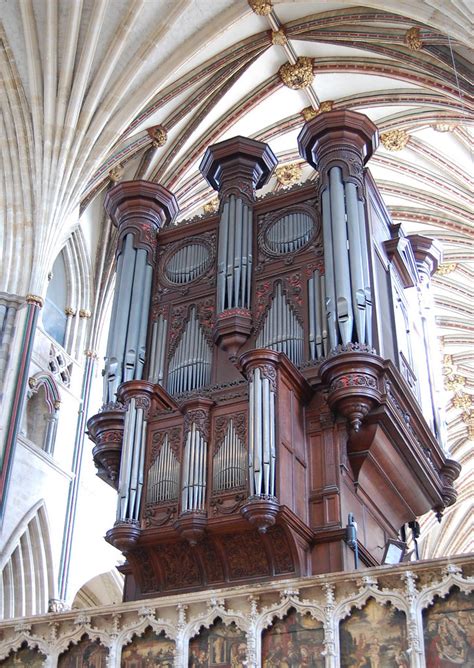 Exeter Cathedral Organ | The organ stands on the Pulpitum sc… | Flickr