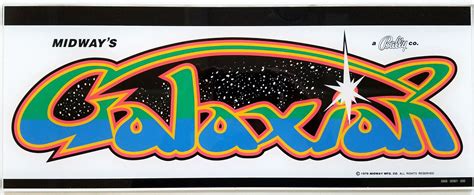 Galaxian Marquee | Phoenix Arcade | #1 Source for Screen Printed Arcade Artwork