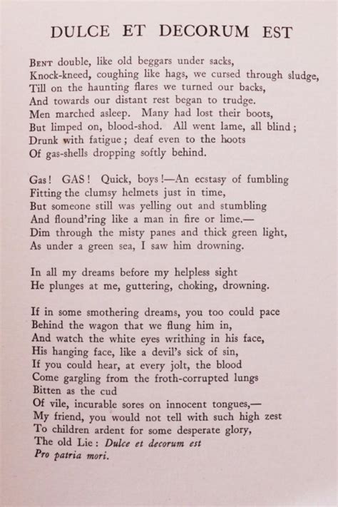 Wilfred Owen - Poems - Chatto & Windus, 1920, First Edition.