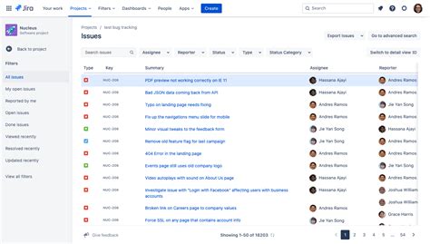 Issue Tracker Template | Jira Templates