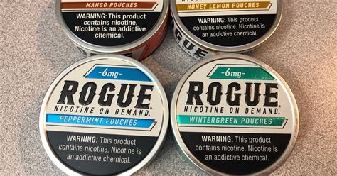 Rogue Nicotine Pouches - Review. 30 October 2020.