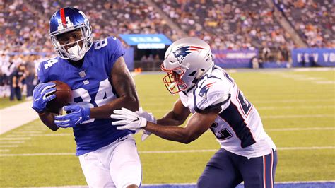 Giants vs. Patriots: Sideline notes and observations