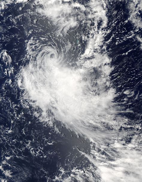 NASA sees Tropical Cyclone Carlos over La Reunion and Mauritius