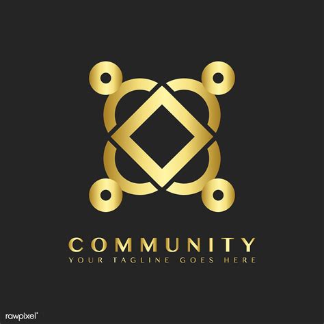 Community branding logo design sample | free image by rawpixel.com ...