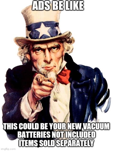 Vacuum ad - Imgflip