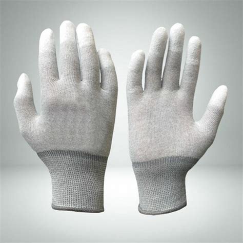 Cotton Gray Cut Proof Hand Gloves, For Industrial, Size: Large, Rs 24 ...