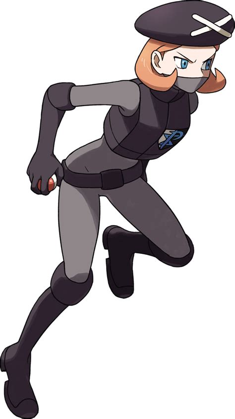 Image - Black 2 White 2 Team Plasma Female Grunt.png - Sonic Pokémon Wiki