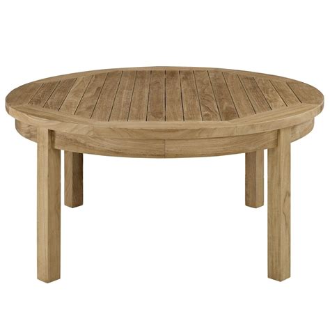 The 30 Best Collection of Round Teak Coffee Tables