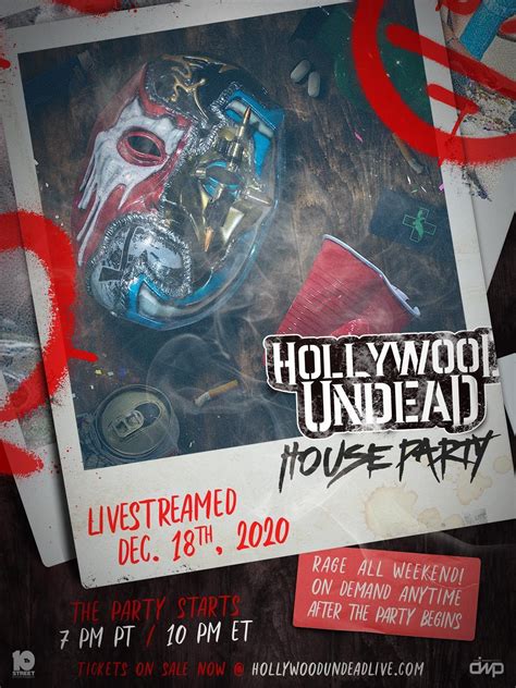 Hollywood Undead Announce 'The Hollywood Undead House Party' Livestream Event • TotalRock