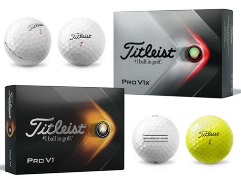 Titleist Pro V1 vs Pro V1x- What's the difference? - HighOnGolf.com