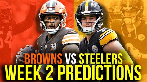 Cleveland Browns Vs Pittsburgh Steelers Monday Night Football ...