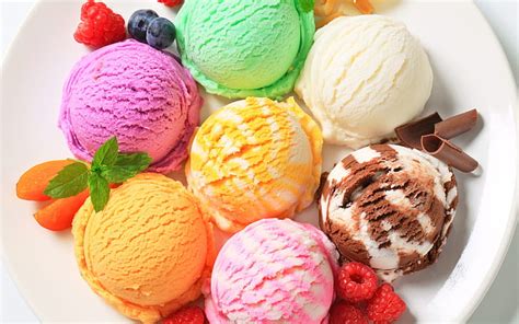 HD wallpaper: Ice cream, dessert, sweet food, colorful | Wallpaper Flare