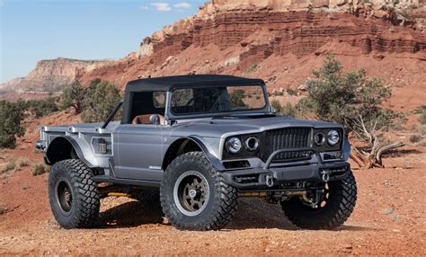 Two-Door Jeep Gladiator Truck and a Hellcat-Powered Full-Size Monster ...