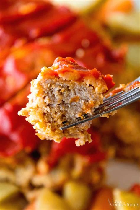 Crock Pot Meatloaf & Veggies + VIDEO - Julie's Eats & Treats