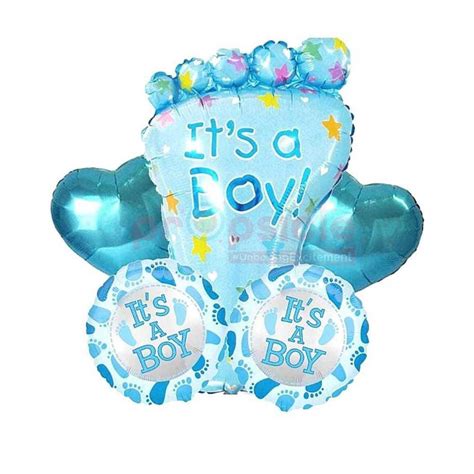 It’s boy balloons set - Black Petals Flowers Shop