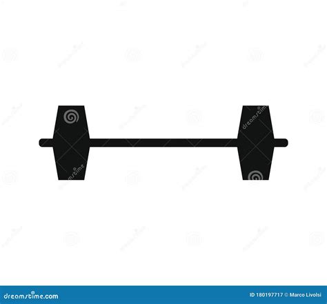 Weights Icon Vector Isolated On White Background, Logo Concept O ...