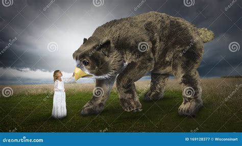 Fantasy, Imagination, Young Girl, Nature, Animals Stock Image - Image ...