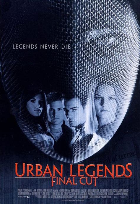 Urban Legends: Final Cut (2000) Poster #1 - Trailer Addict