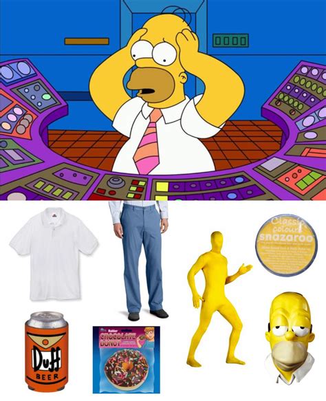 Homer Simpson Costume | Carbon Costume | DIY Dress-Up Guides for Cosplay & Halloween