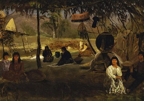 California Indian Camp Painting by Albert Bierstadt - Fine Art America