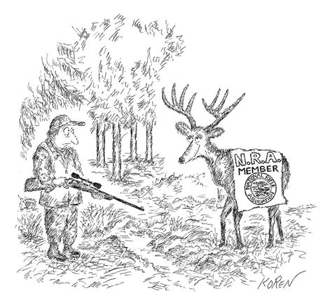 Deer Hunting Drawings