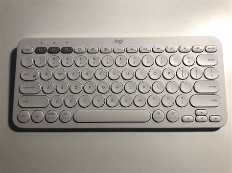 Logitech K380 white multi-device keyboard, Computers & Tech, Parts & Accessories, Computer ...