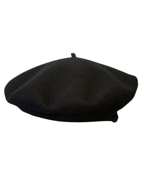 French Beret Black CW11DMWJB9L