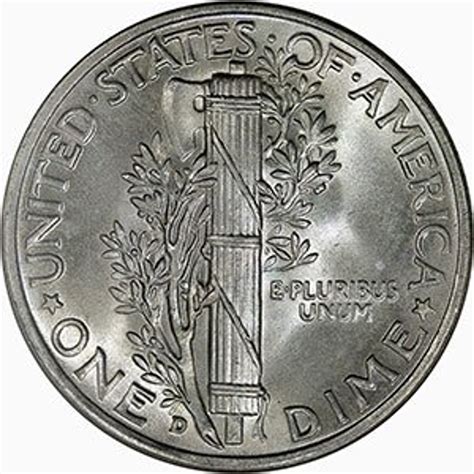 Mercury Dime (1916-1945) - Currency and Coin